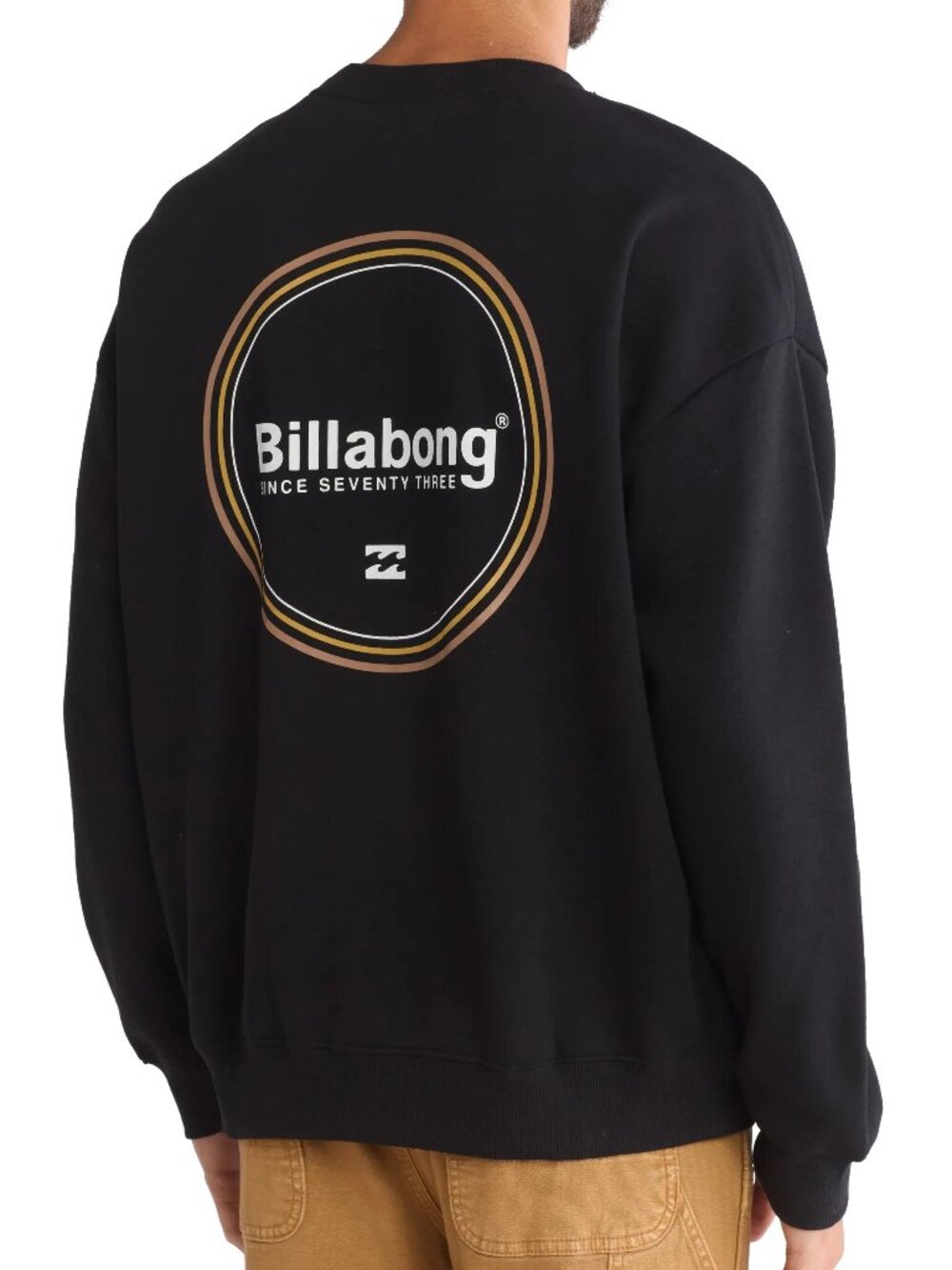 New! Billabong Fleece Sweatshirt Range Graphic Crewneck Since 1973 - Men's S M L